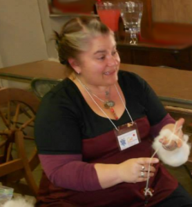 Teaching spinning this past weekend: Laughing and Encouraging my students